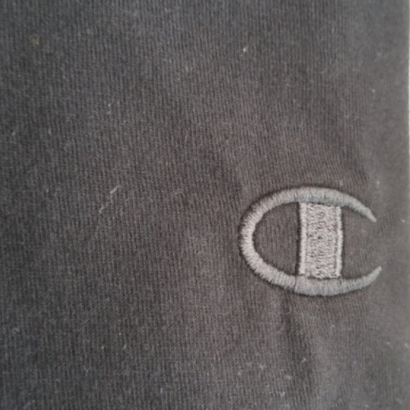 Champion Cotton Blend Graphic Logo Vneck Shirt - Picture 4 of 5